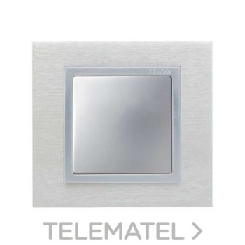 TECLA INT.Y CONM.S.82 ALUMINIO