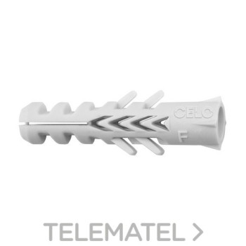 TACO NYLON GRIS NF d.6