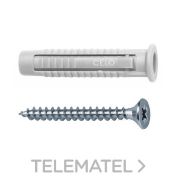 TACO TORNILLO POZI FX d.8x40mm